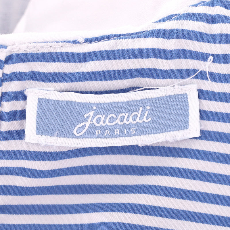 Jacadi Organic Cotton Striped Dress & Bloomer Set. Size 3M