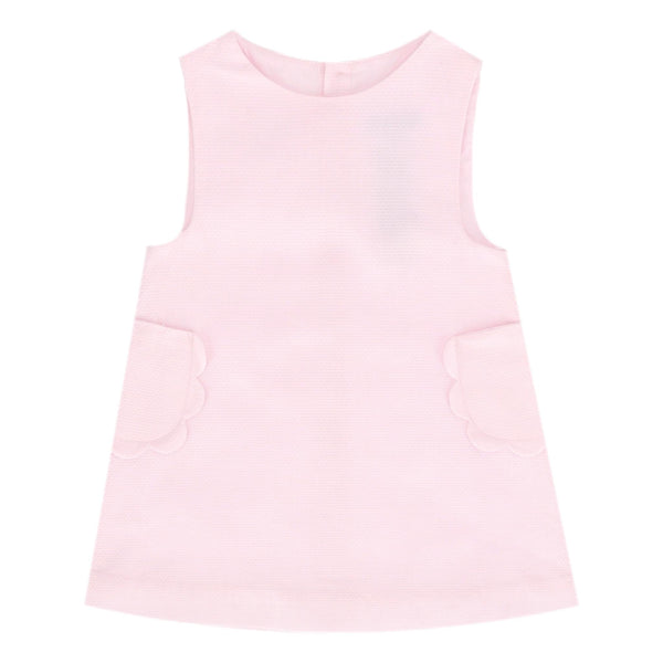 Jacadi Baby Girl Cotton Pinafore Dress. Size 12M – Shush London