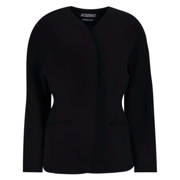 Jacquemus Ovalo Cady Jacket/Blazer. Size 44IT