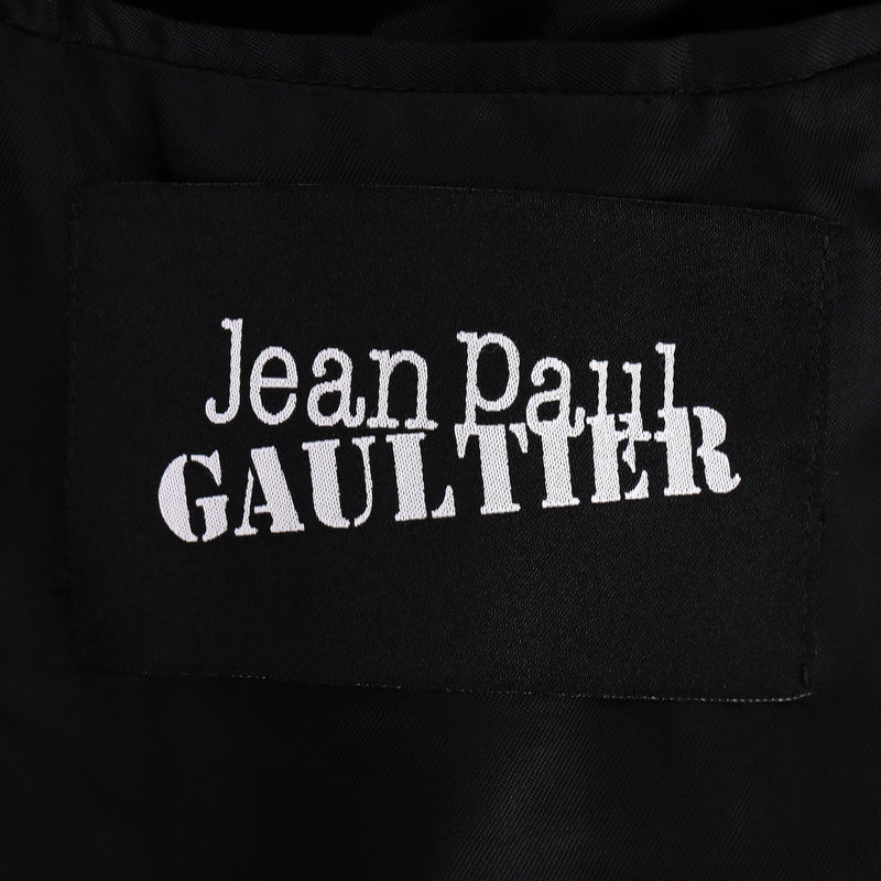 Jean Paul Gaultier Virgin Wool Coat With Internal Corset Panel. Size 42FR