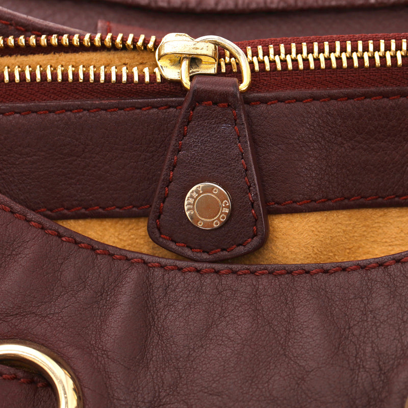 Jimmy Choo Ramona Leather Tote Bag
