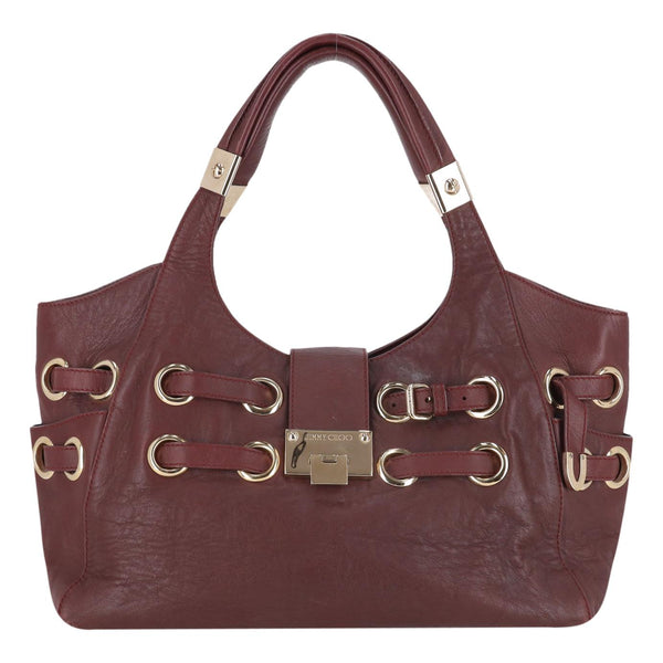 Jimmy Choo Ramona Leather Tote Bag