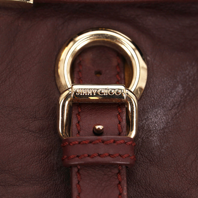 Jimmy Choo Ramona Leather Tote Bag