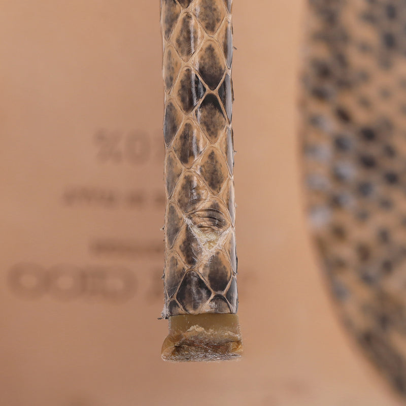 Jimmy Choo Nova Snakeskin Peep-Toe Pumps. Size 40.5