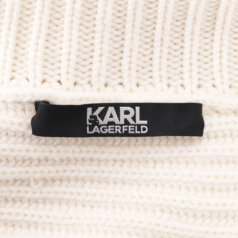 Karl Lagerfeld Roll Neck Wool Jumper. Size S