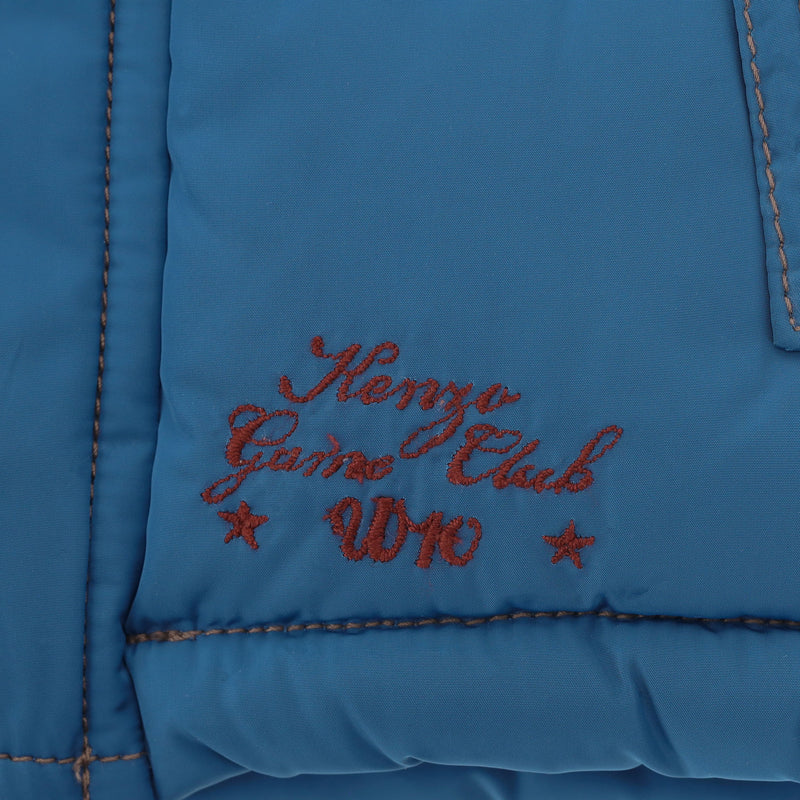 Kenzo Baby Boy Hooded Down Jacket. Size 6M