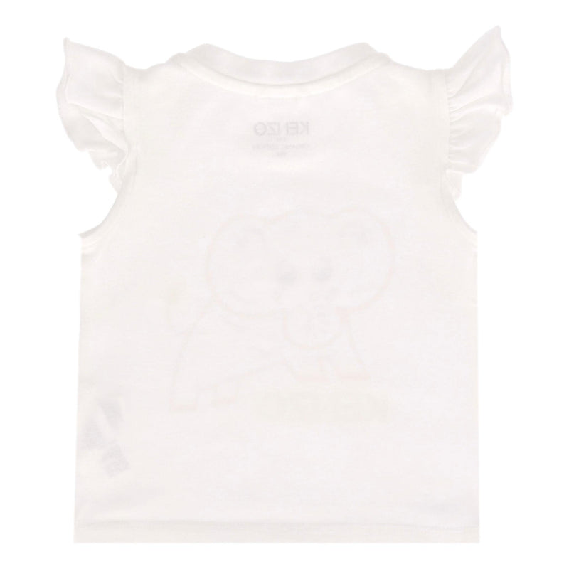 Kenzo Baby Girl Organic Cotton Top & Shorts Set. Size 9M