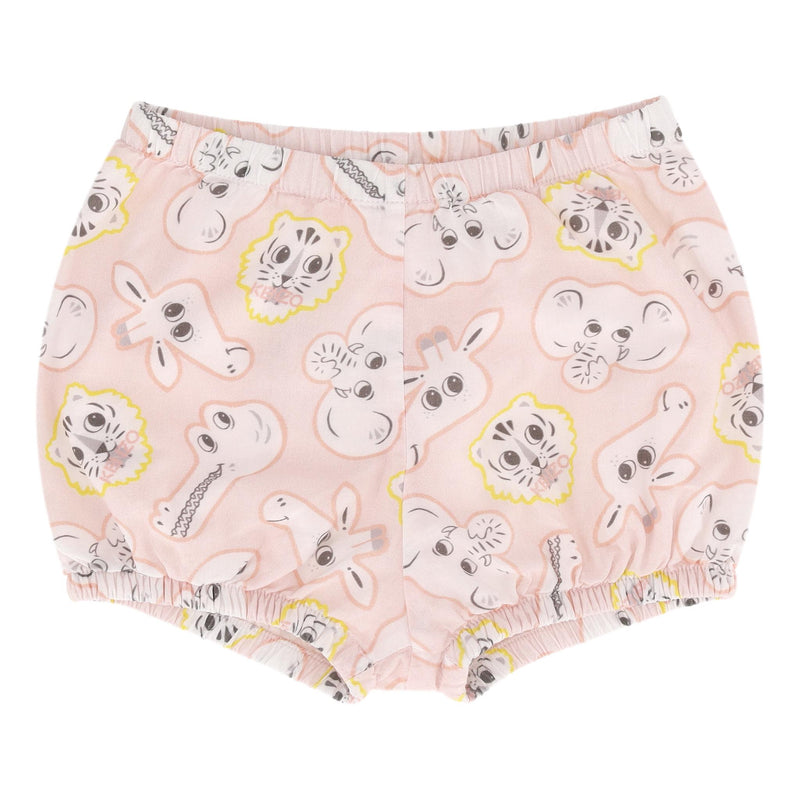 Kenzo Baby Girl Organic Cotton Top & Shorts Set. Size 9M