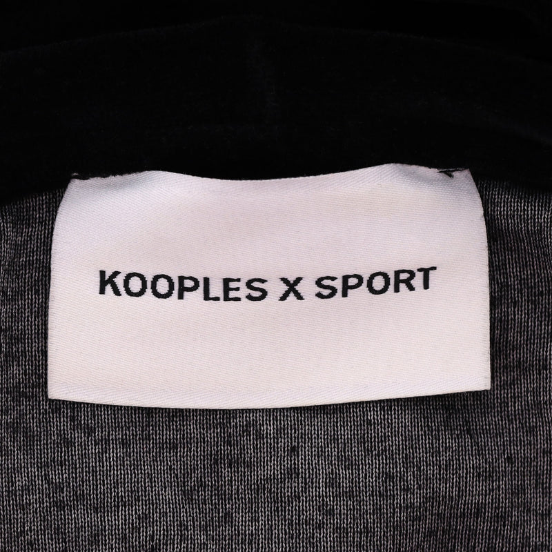 The Kooples X Sport Crystal Embellished Cotton Hoodie. Size 2