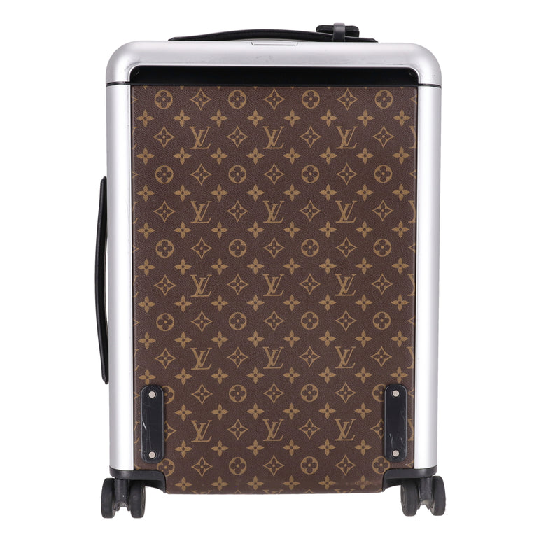 Louis Vuitton Ltd Edition Horizon 55 Monogram Logo Story Suitcase