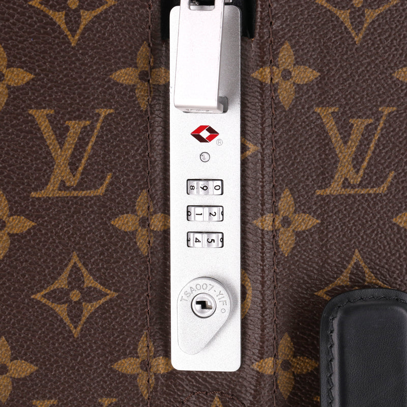 Louis Vuitton Ltd Edition Horizon 55 Monogram Logo Story Suitcase