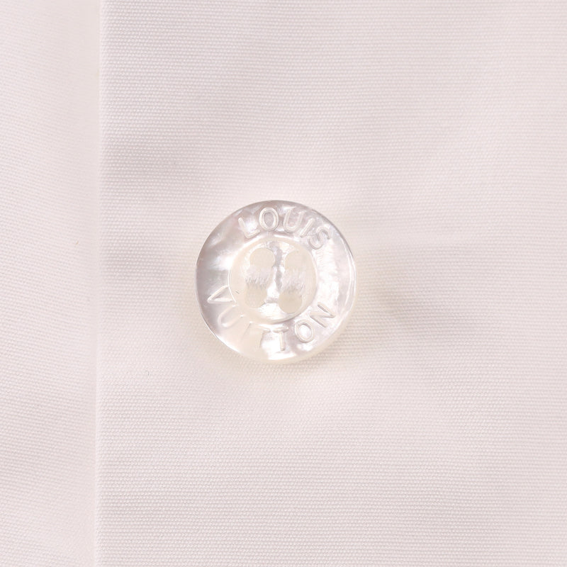 Louis Vuitton Shirt With Damier-Patterned Sequin Collar. Size 36FR