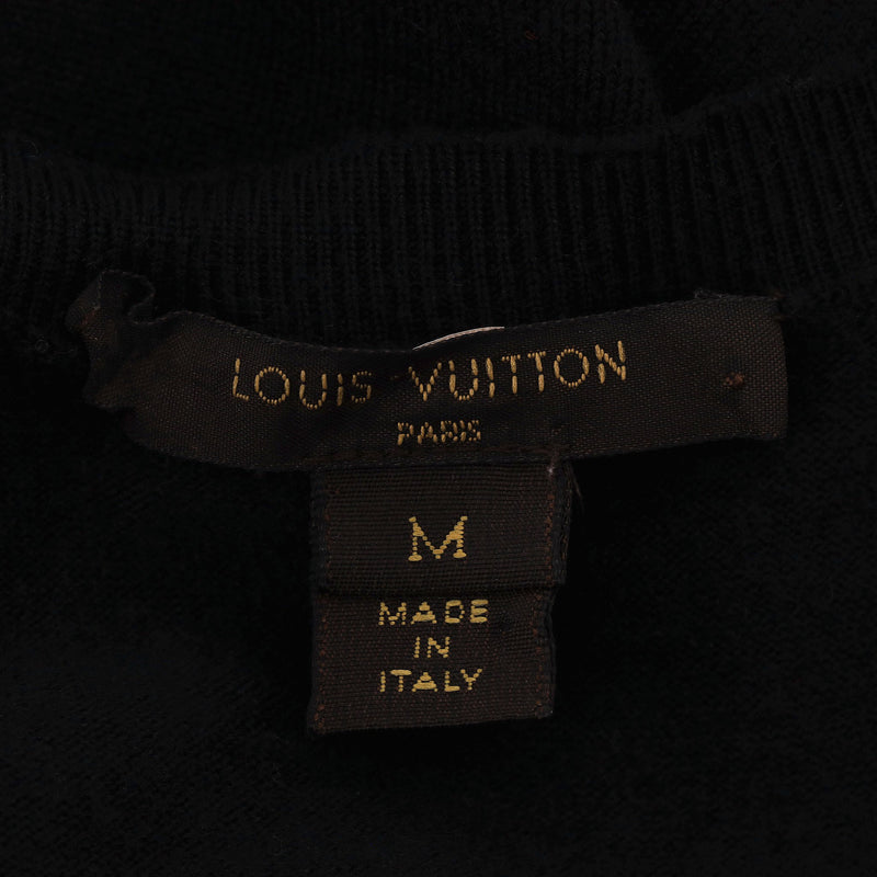 Louis Vuitton Cashmere & Wool Sequins Dress. Size M