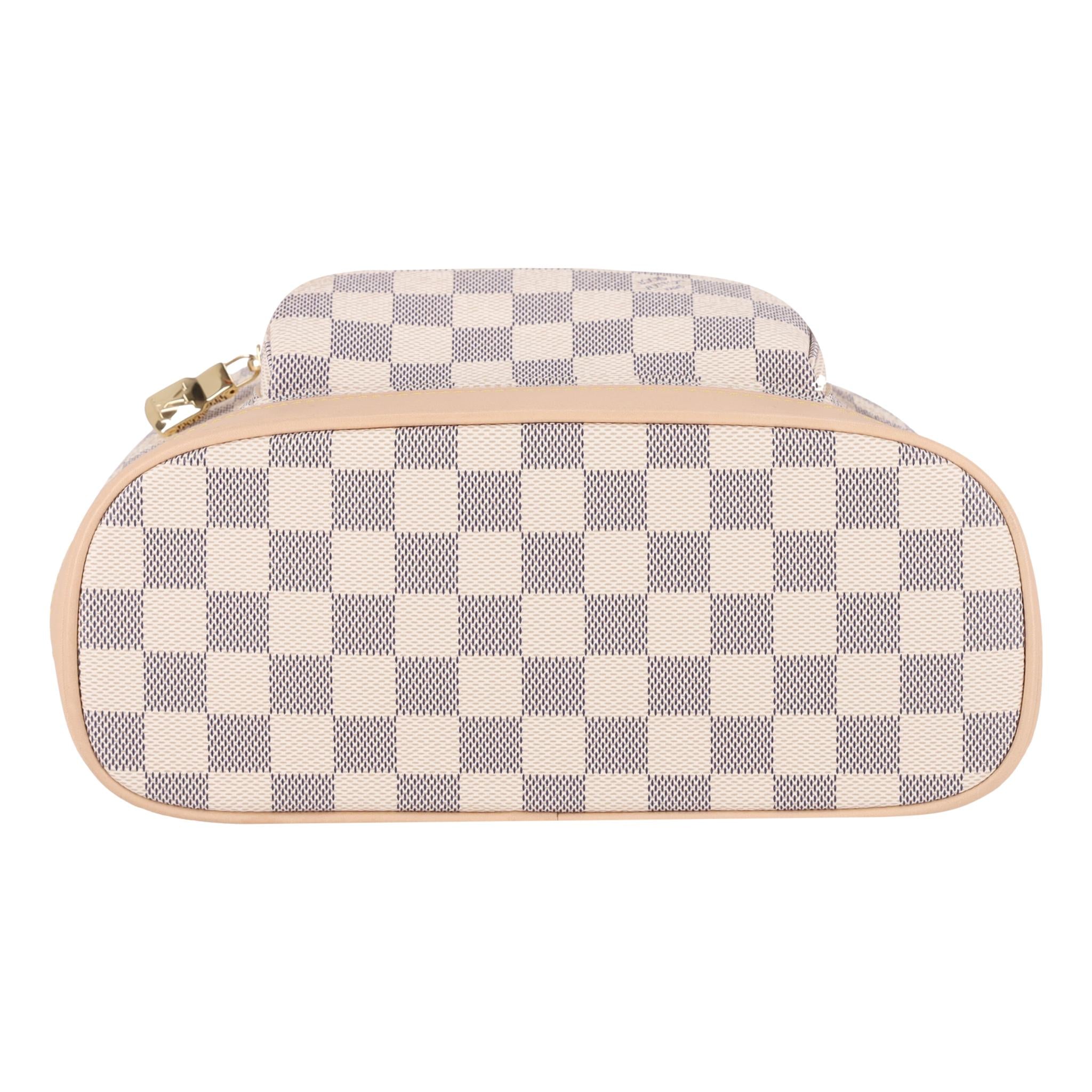 louis vuitton backpack womens uk Louis Vuitton Damier Azur Montsouris PM Backpack – Shush London