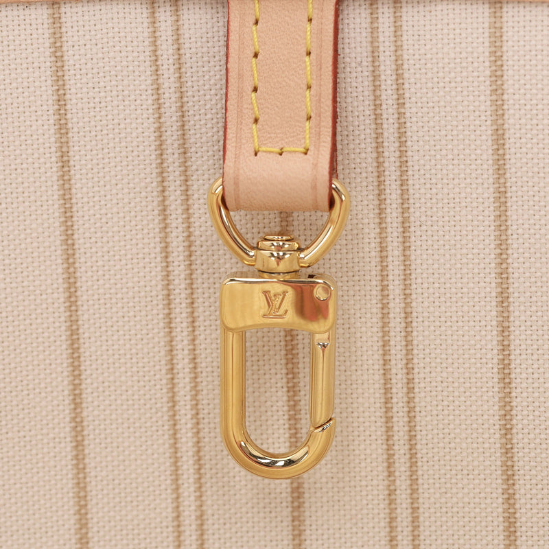 Louis Vuitton Damier Azur GM Neverfull Coated Canvas Tote Bag