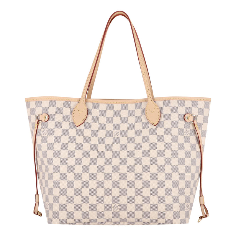 Louis Vuitton Damier Azur GM Neverfull Coated Canvas Tote Bag
