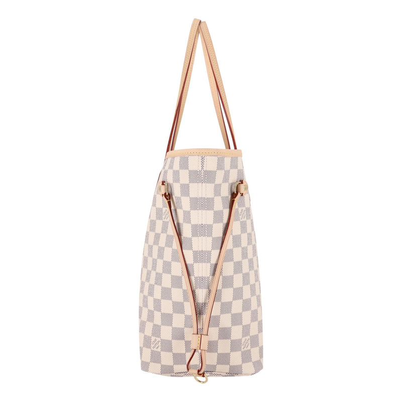 Louis Vuitton Damier Azur GM Neverfull Coated Canvas Tote Bag