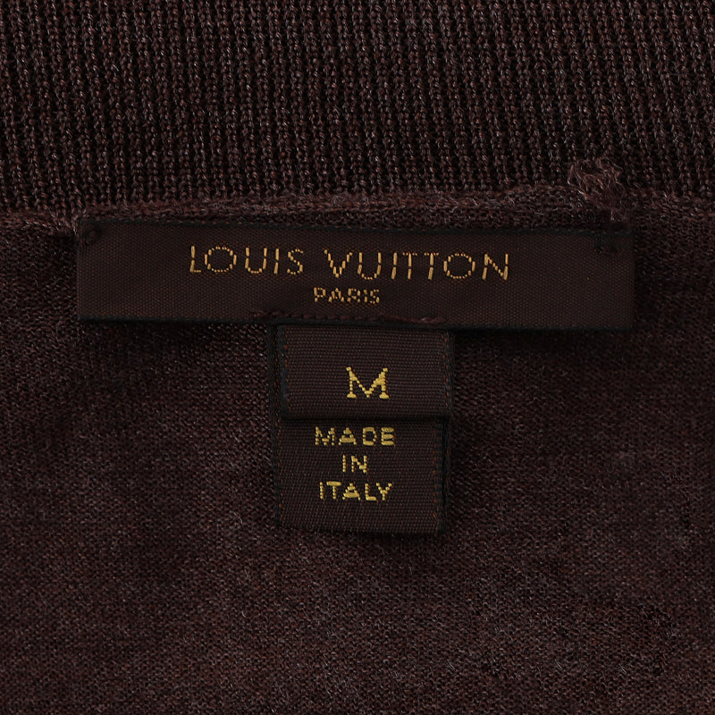 Louis Vuitton Silk Turtleneck Jumper. Size M