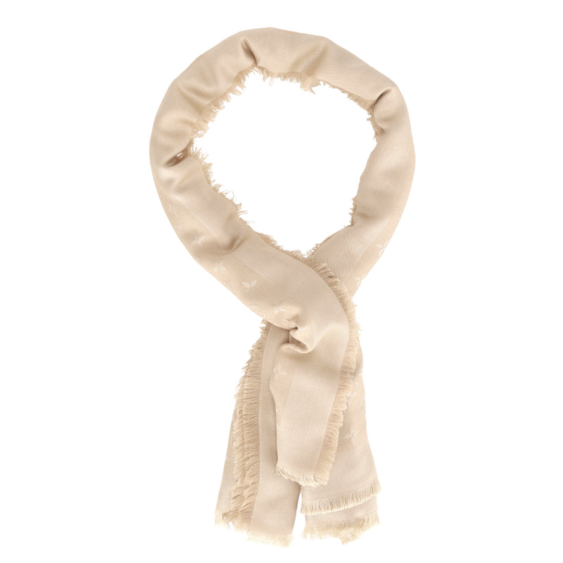 Louis Vuitton Monogram Silk & Wool Blend Shawl/Scarf