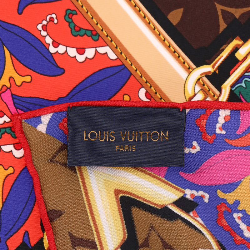 Louis Vuitton Monogram 'Confidential Garden' Silk Scarf