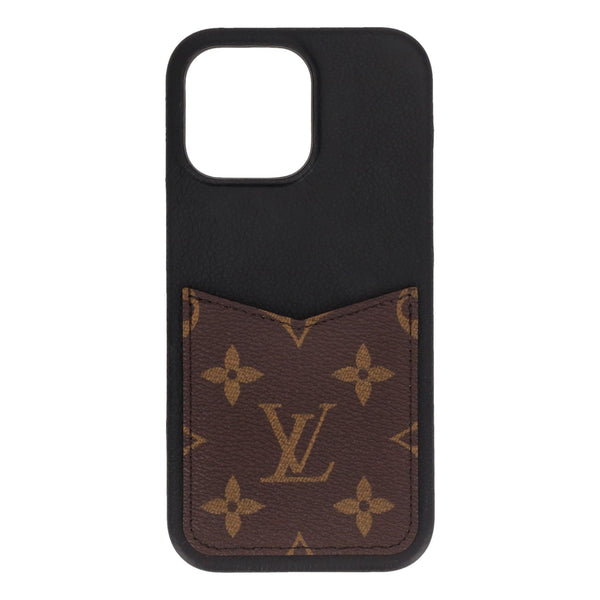 Louis Vuitton iPhone 16 Pro Max Pallas Bumper Monogram Canvas & Leather Case