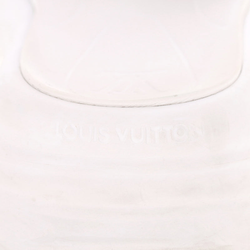 Louis Vuitton 'LV' Monogram Pool 55 Flat Comfort Rubber Mules. Size 40