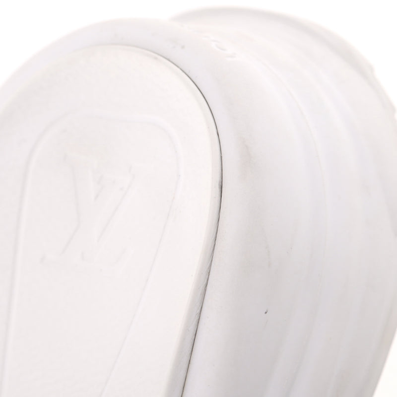 Louis Vuitton 'LV' Monogram Pool 55 Flat Comfort Rubber Mules. Size 40