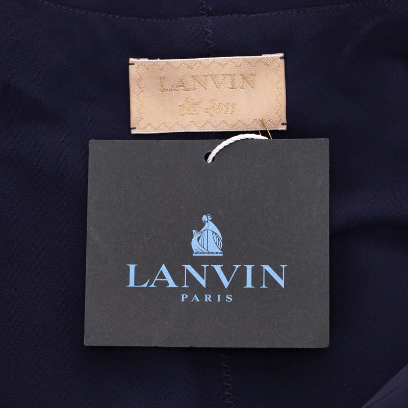 Lanvin Sheath Dress With A Deep V-Neck. Size 38FR