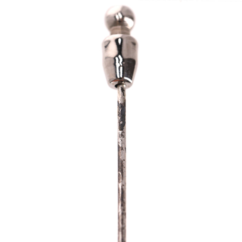 Lanvin Crystal Embellished Beetle Stick Pin Brooch