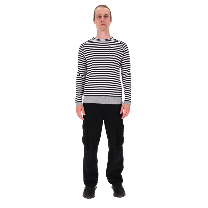 Lardini Striped Long Sleeve Top. Size XS