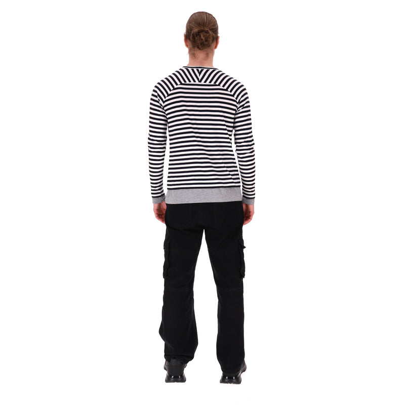 Lardini Striped Long Sleeve Top. Size XS