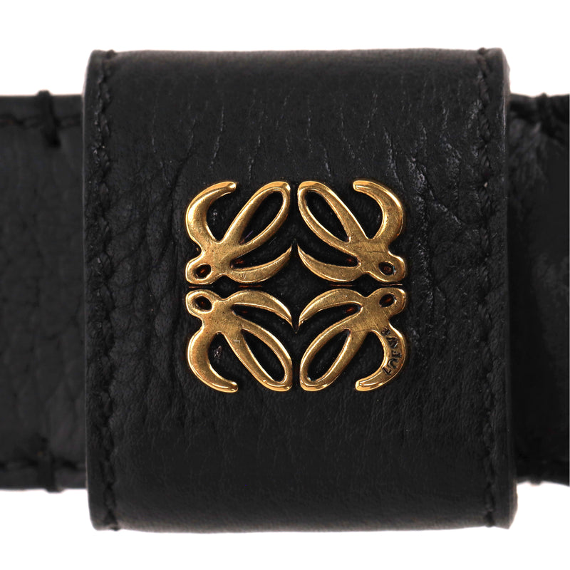 Loewe Logo Leather Belt