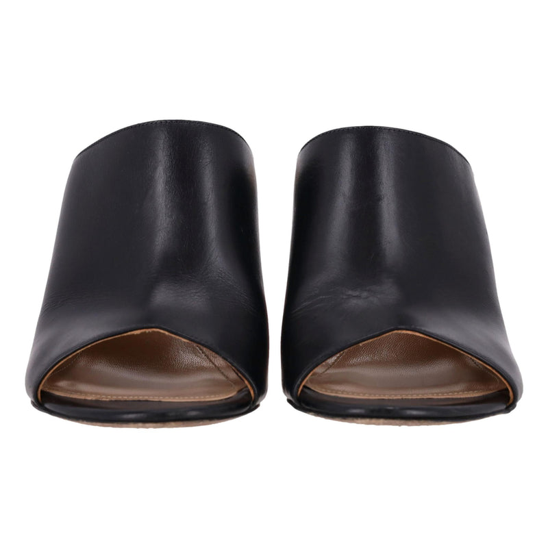 Loewe Nail Polish-Heel Leather Mules. Size 39