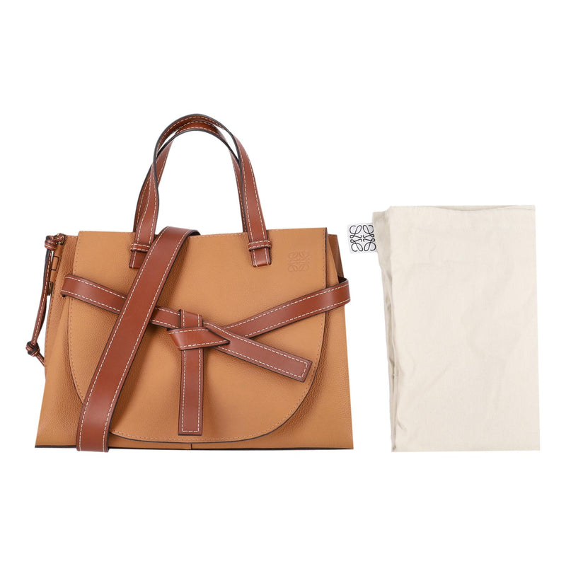 Loewe Gate Calfskin Leather Medium Tote Bag