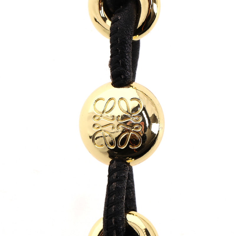 Loewe Mellow Nappa Leather Medium Donut Chain Flamenco Knot Bag