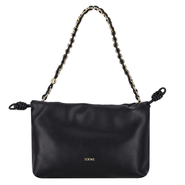 Loewe Mellow Nappa Leather Medium Donut Chain Flamenco Knot Bag