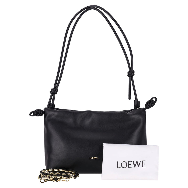 Loewe Mellow Nappa Leather Medium Donut Chain Flamenco Knot Bag