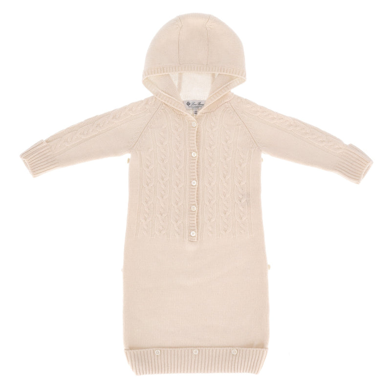 Loro Piana Baby Snowsuit & Cashmere Sleeping Bag Two-Piece Set. Size 3-6M