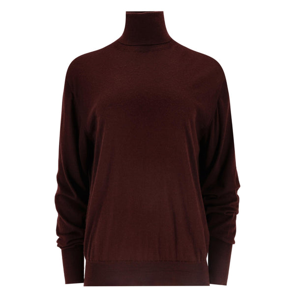 Loro Piana Cashmere & Silk Roll Neck Jumper. Size M