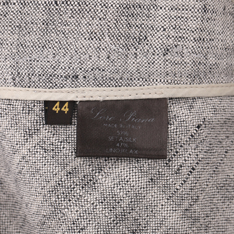 Loro Piana Silk & Linen Blend Wide-Leg Trousers. Size 44IT