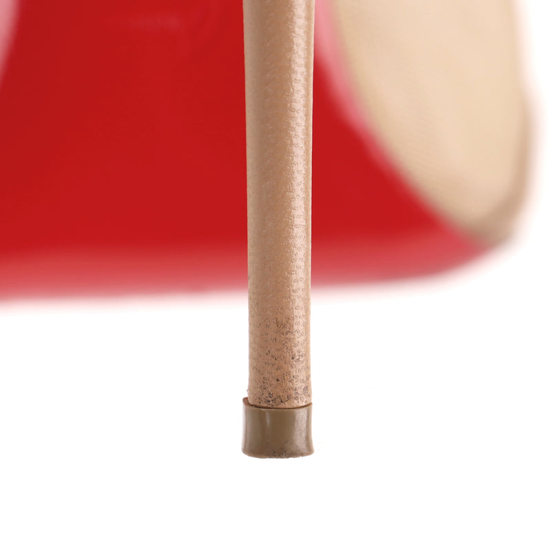 Christian Louboutin Leather & Mesh Theodorella Heels. Size 39