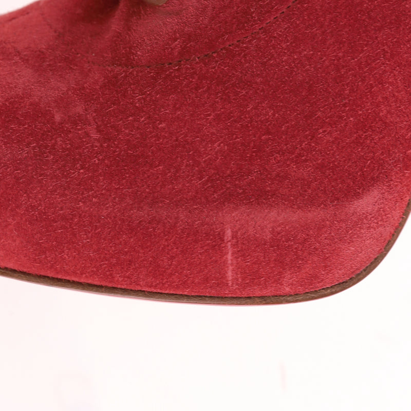Christian Louboutin Fifre Suede Ankle Boots. Size 37