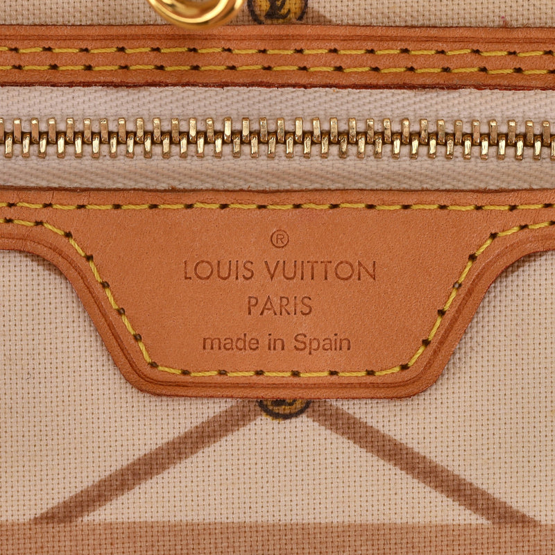Louis Vuitton Limited Edition Damier Azur Summer Trunks Knokke Neverfull MM Bag & Pochete