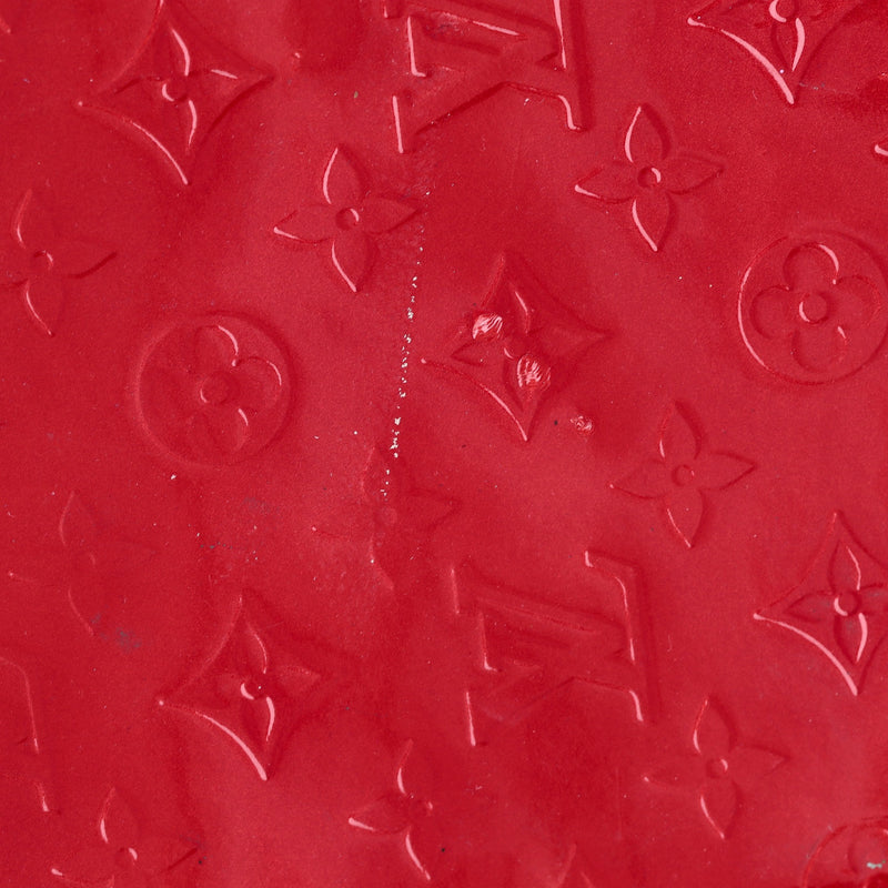 Louis Vuitton Vernis Patent Leather Bellevue Monogram Embossed Tote Bag