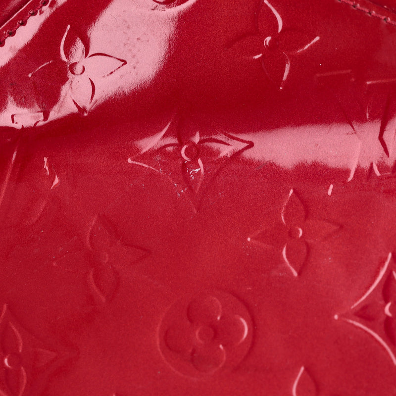 Louis Vuitton Vernis Patent Leather Bellevue Monogram Embossed Tote Bag