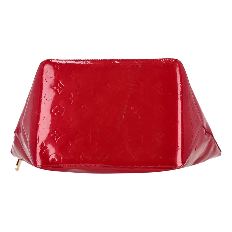 Louis Vuitton Vernis Patent Leather Bellevue Monogram Embossed Tote Bag