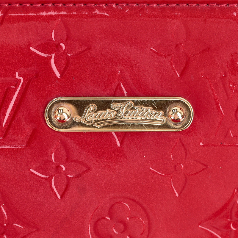 Louis Vuitton Vernis Patent Leather Bellevue Monogram Embossed Tote Bag