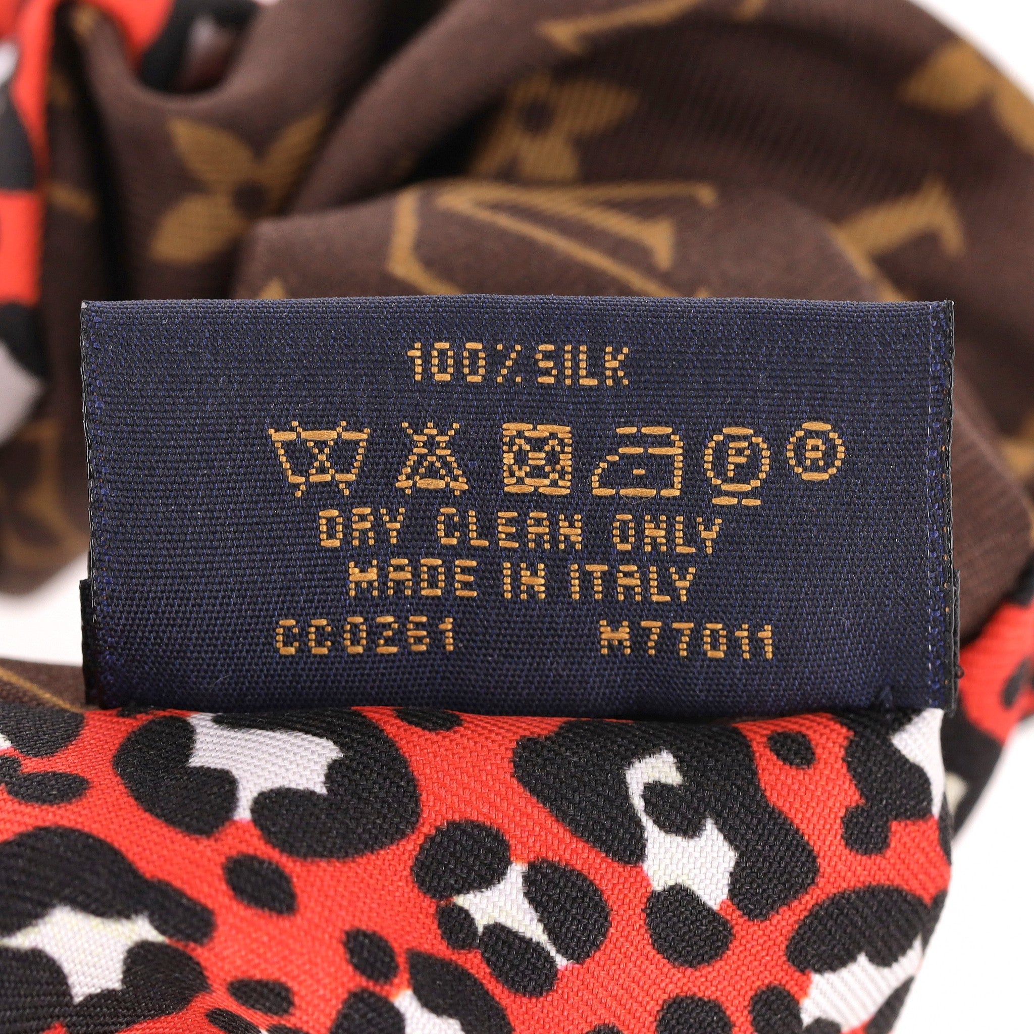 Louis Vuitton Black Multicolor Logo & Gucci Gold Monogram Scrunchie Louis Vuitton x Takashi Murakami Multicolor Monogram  main image 3