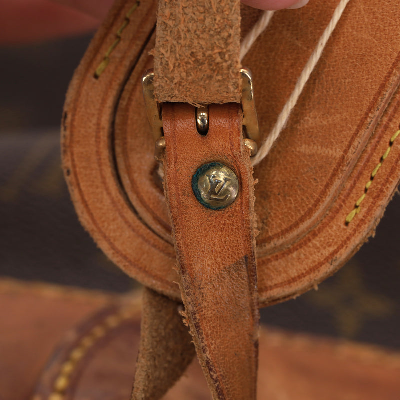 Louis Vuitton Vintage Monogram Canvas Steamer Travel Bag