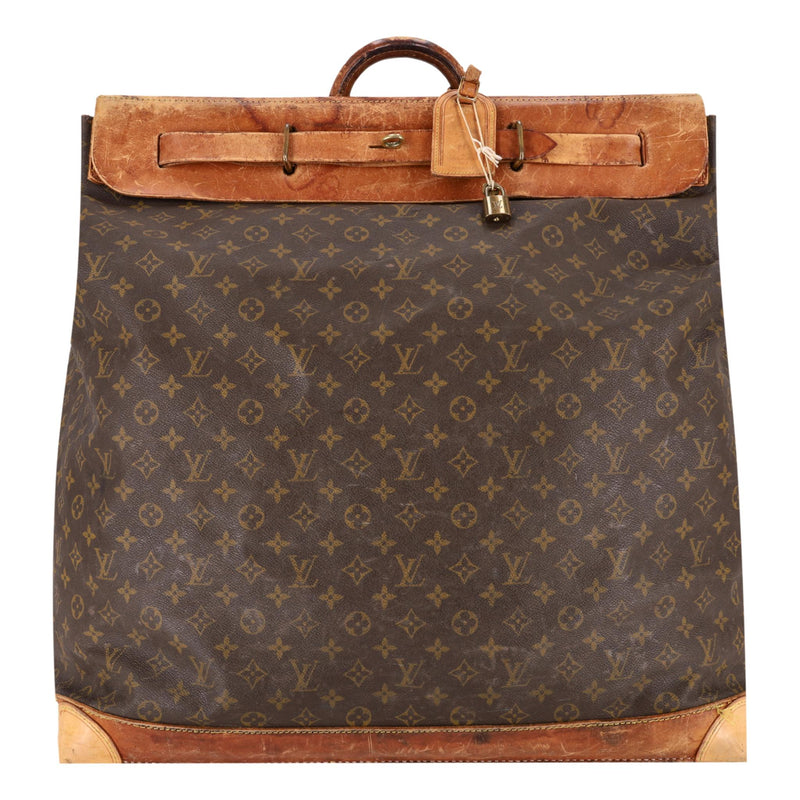 Louis Vuitton Vintage Monogram Canvas Steamer Travel Bag